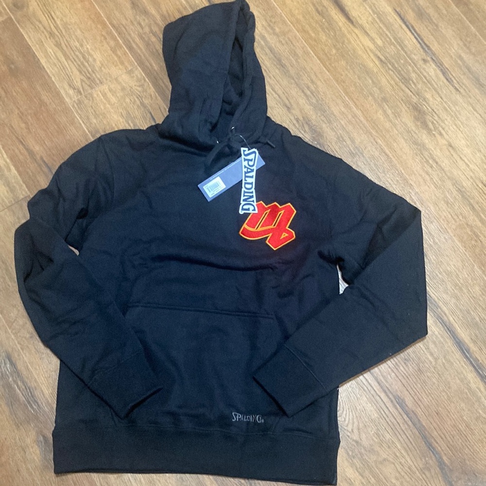 🏀NEW🏀 Spalding Merit Goodness basketball hoodie size medium, NWT